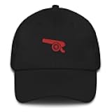 AFC Red Cannon Crest Soccer Dad Hat