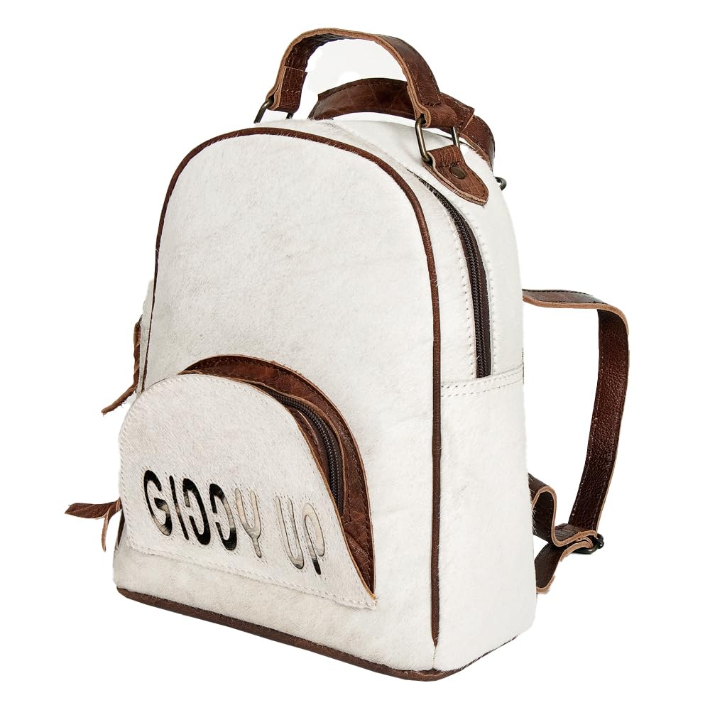 American Darling Backpack Hair on Genuine Leather Western Women Bag | for Laptop School Purse Travel