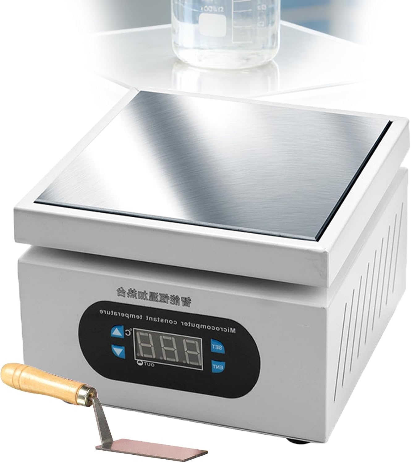 Selladora térmica Manual para Embalaje, máquina portátil para Envolver con celofán, Ideal para artículos pequeños y Cajas. (20 * 20)