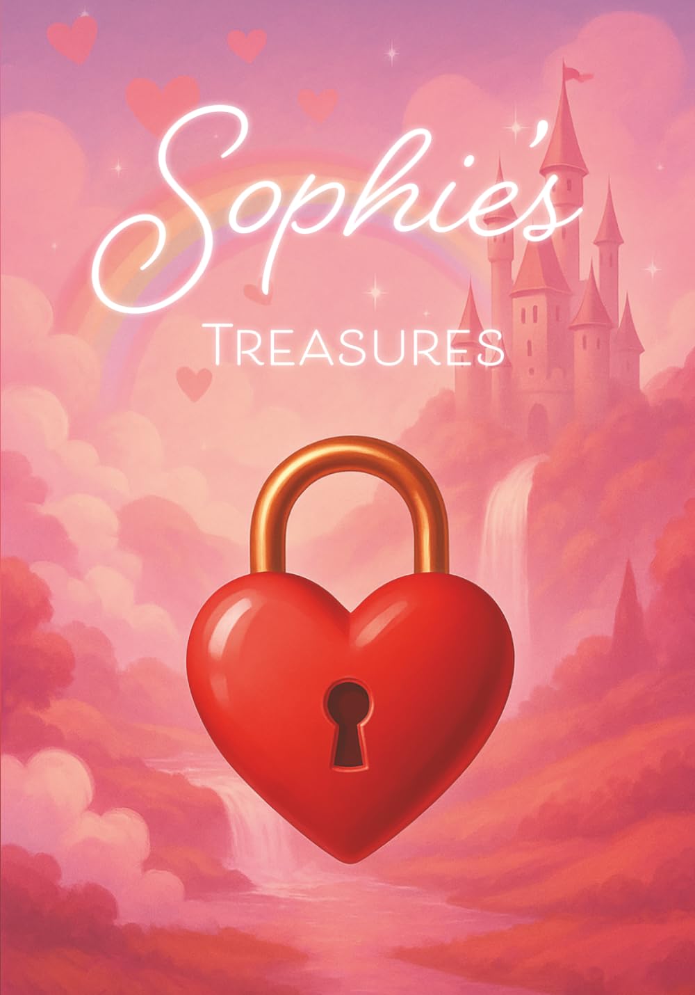 Sophie’s Treasures Journal: A Personalized Notebook for Sophie, with Cursive Writing Practice and Space for Imagination