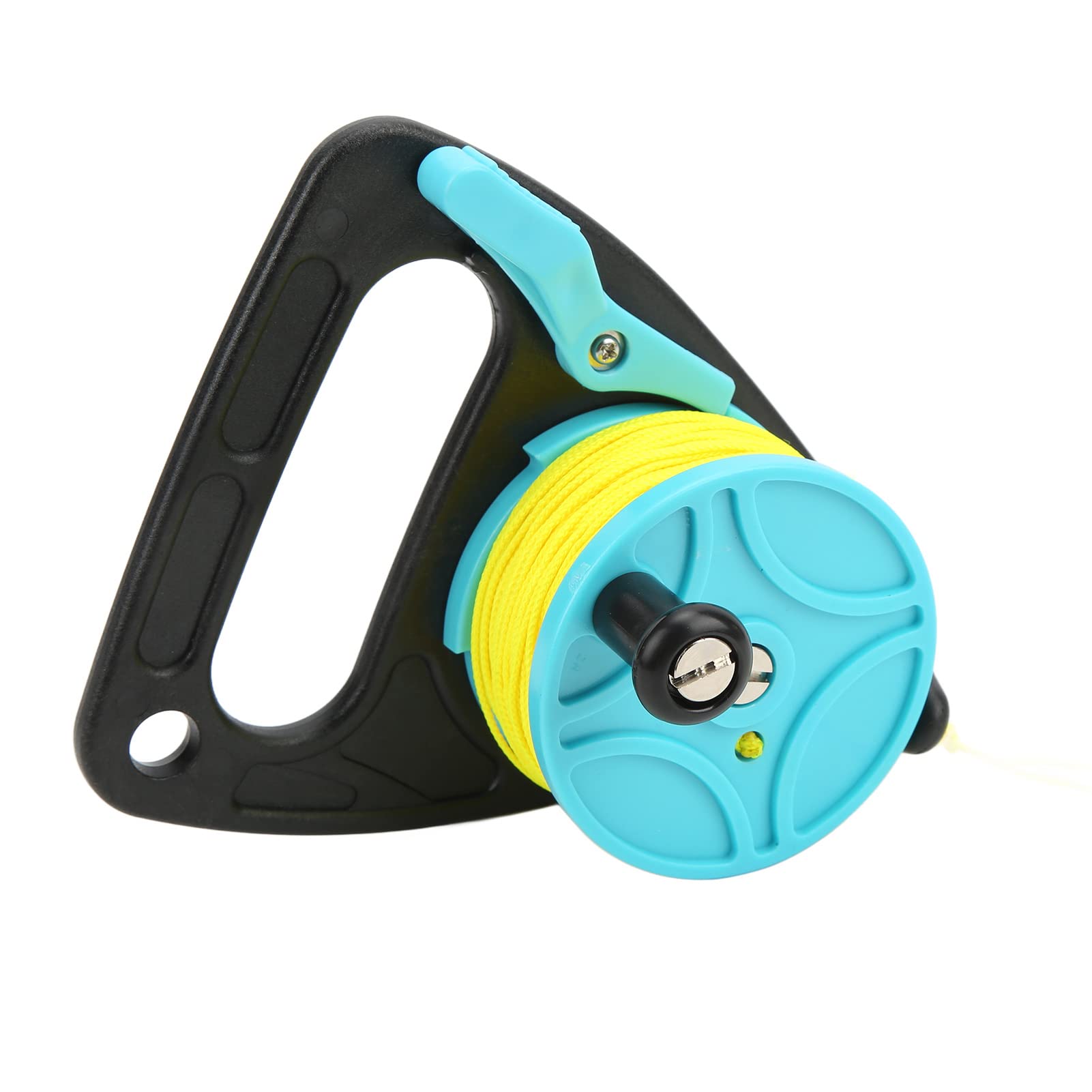 Bewinner Mulinello da Immersione Portatile, Mulinello da Immersione da 46 M / 150,9 Piedi, Ancora per Kayak con Tappo per Il Pollice, per Subacquei Subacquei Sport Acquatici