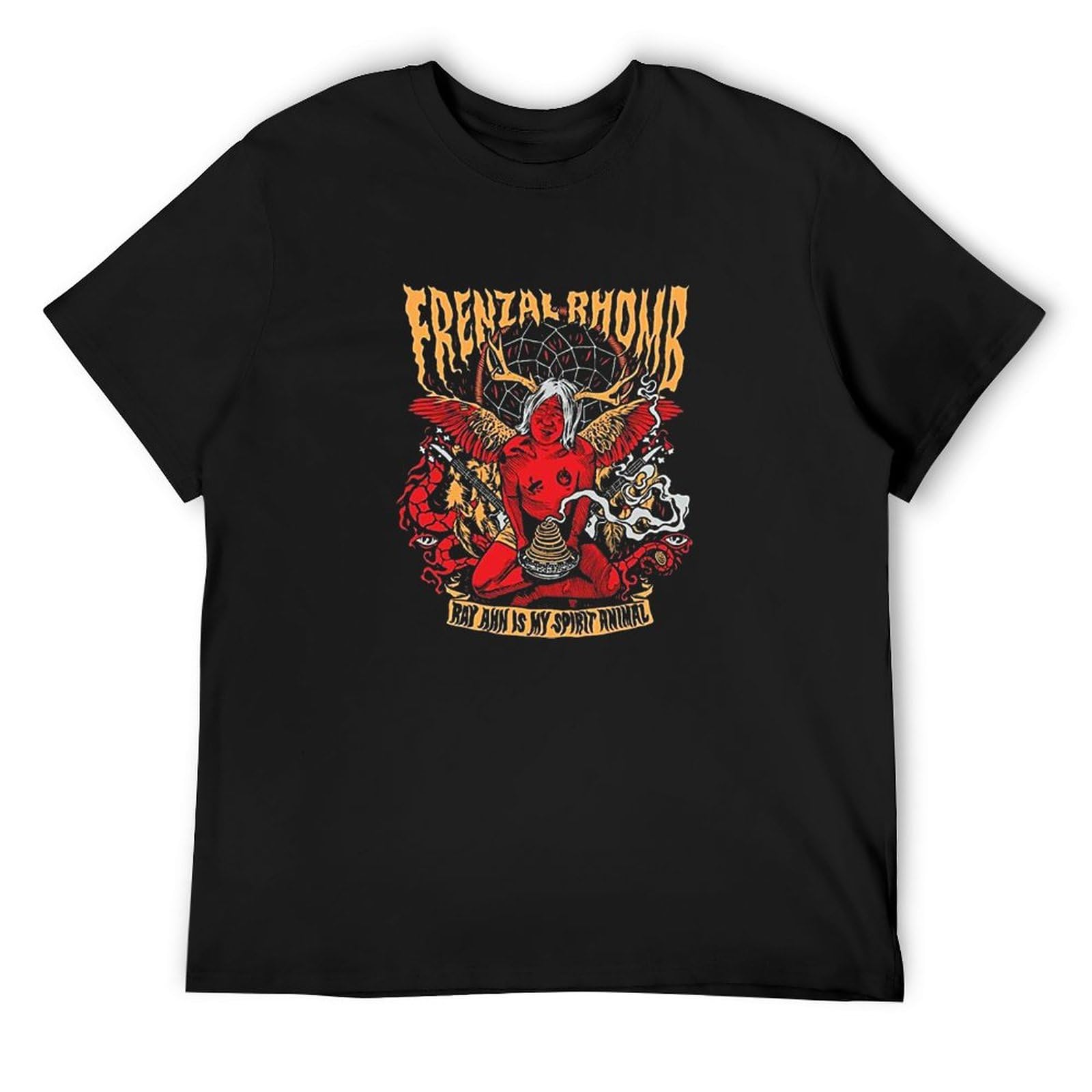 Frenzal Rhomb - Ray AHN is My Spirit Animal T-Shirt Black