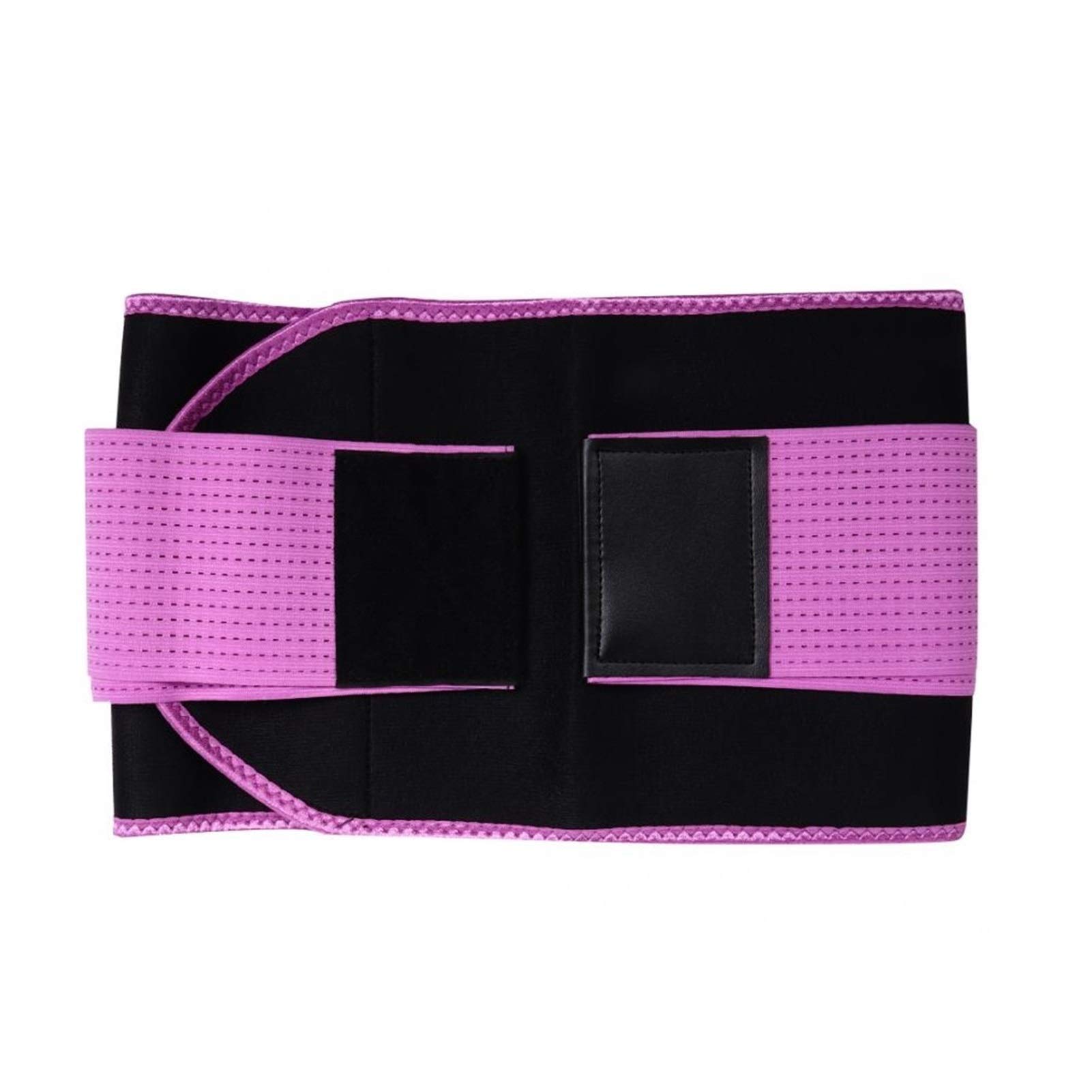 VIROYASupport Belt Waist Trainer Belt Multi-Functional Elastic Weight Lifting Sweating Waist Protective Belt Corrector Loss Weight (Size : Medium) good