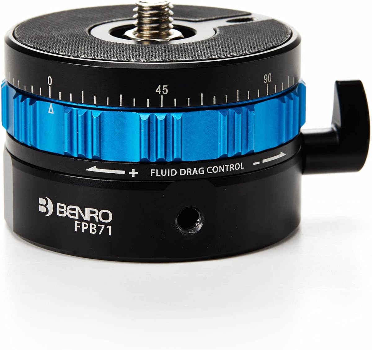 FPB71 Fluid Pan Base Adapter – Smooth 360° Panning Mount for Tripods, Monopods & Camera Rigs, Precision Fluid Motion for Video, Filmmaking & Content Creation (FPB71)
