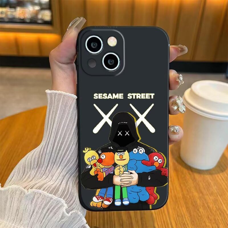 Amazon.co.jp: Godfun セサミストリート カウズ iPhone17Pro 用 ケース