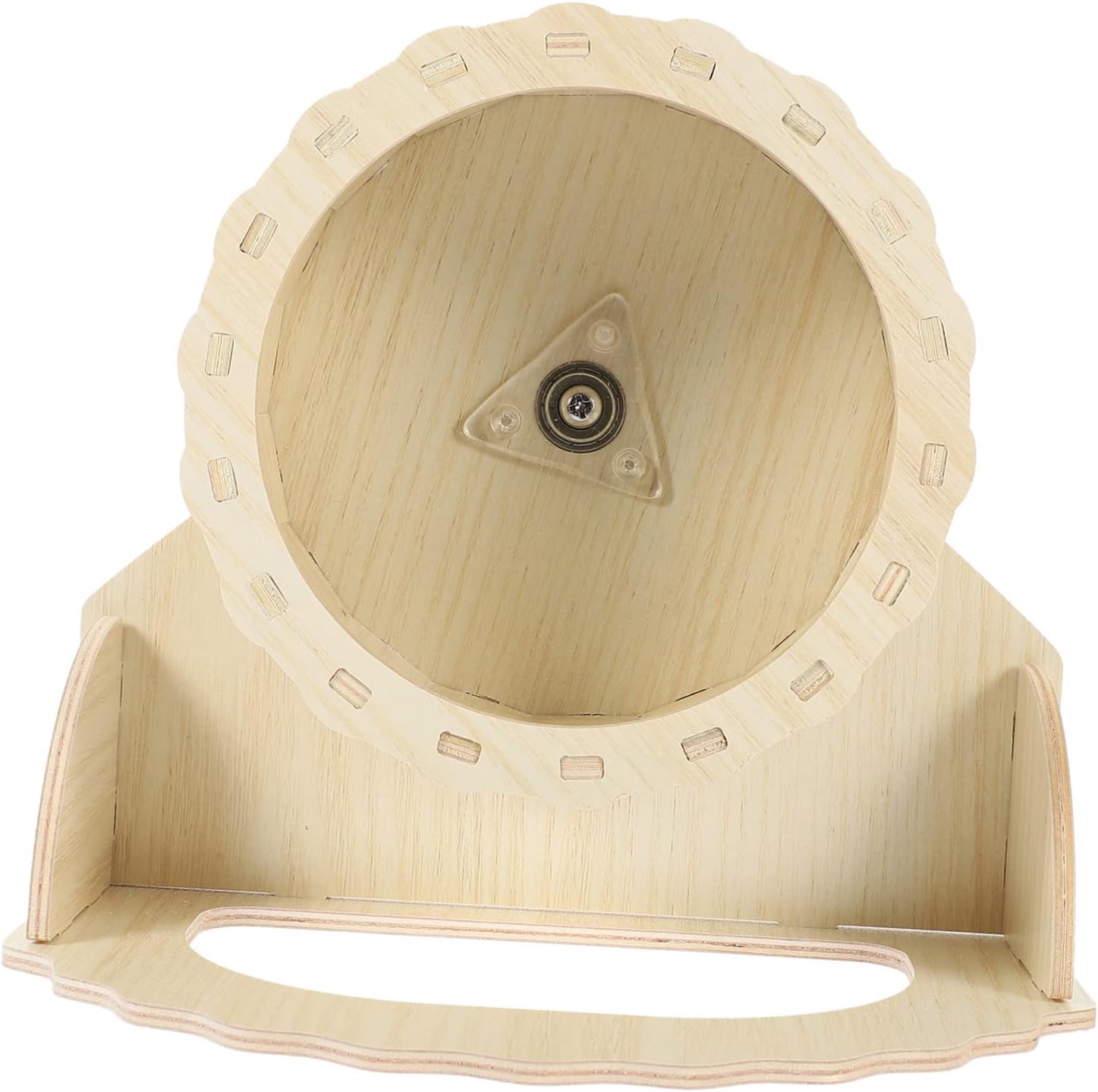 Happyyami Silent Running Wheel Toy for Hamster Small Animal Exercise Wheel Plaything Squirrel and Rat Toy