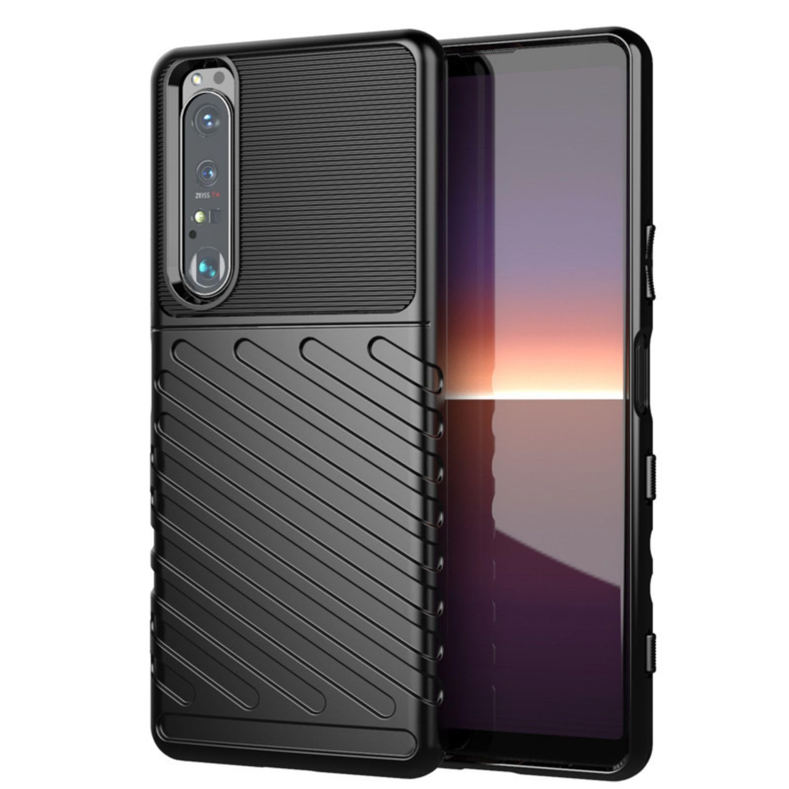 SONY Xperia 1 III SO-51B 純正ケース付 Xperia 1 III」用に、ソニー純正のXperia 1 III Style Cover