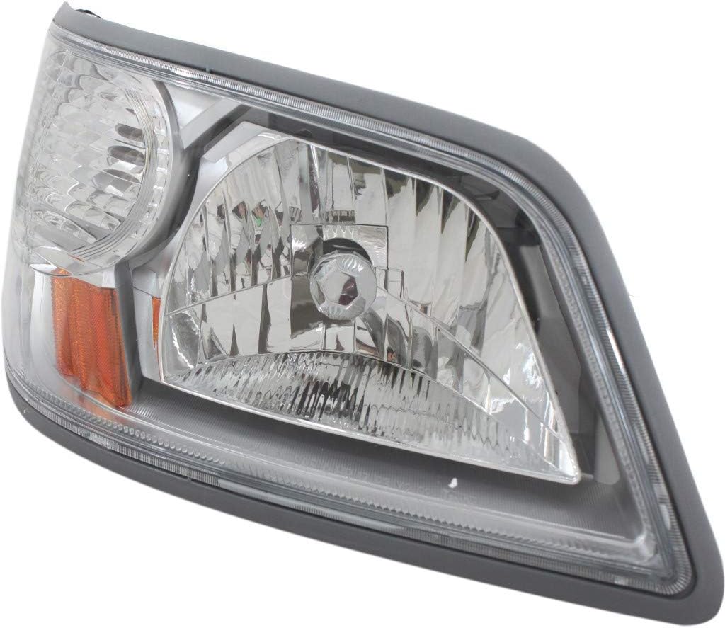 KarParts360 For Hino 238/258/268/338 2006-2020 Headlight Passenger Side | Composite | Replacement For 81110-E0530