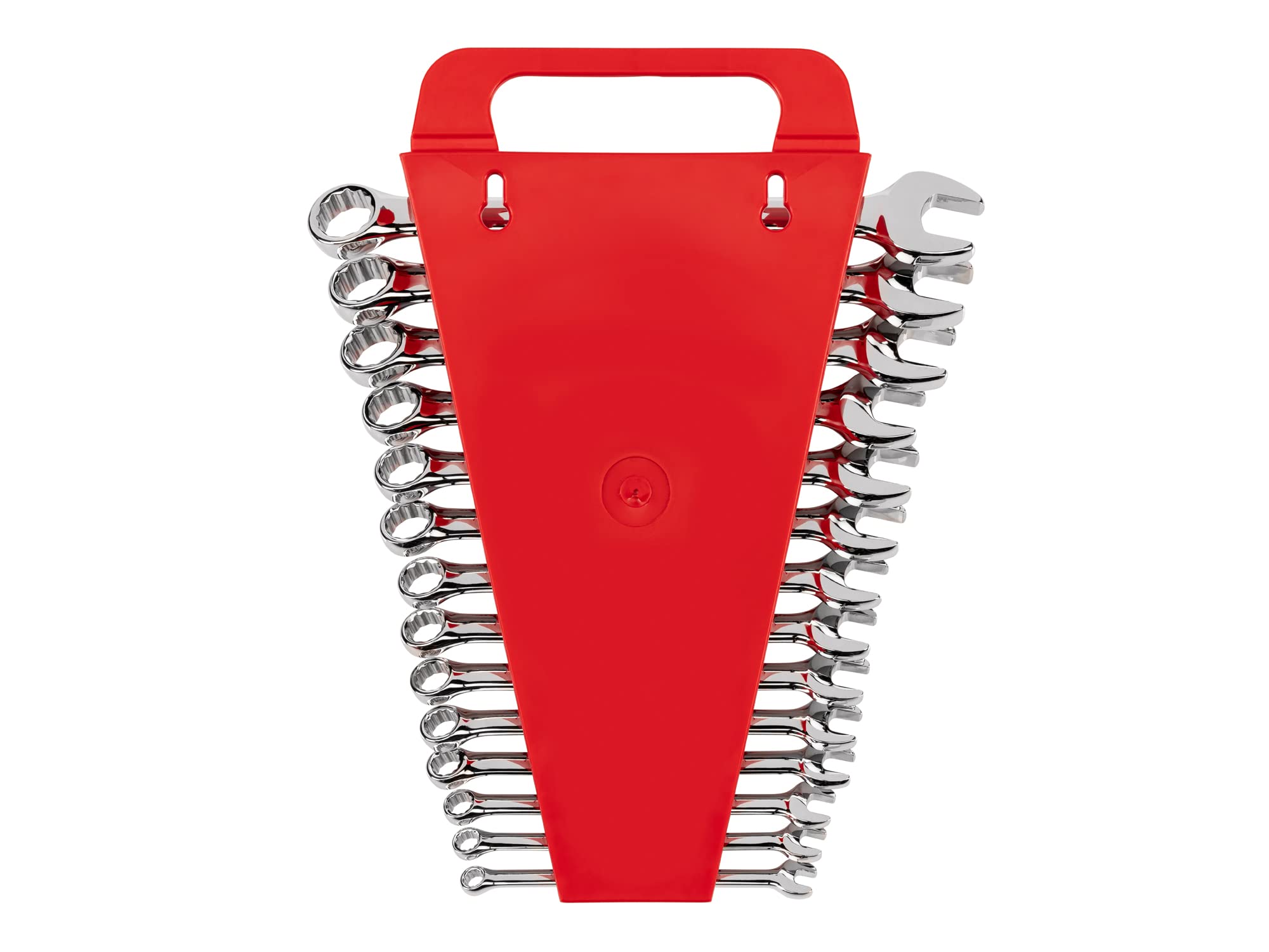 TEKTON Combination Wrench Set with Holder, 14-Piece (6-19 mm) | WCB92201