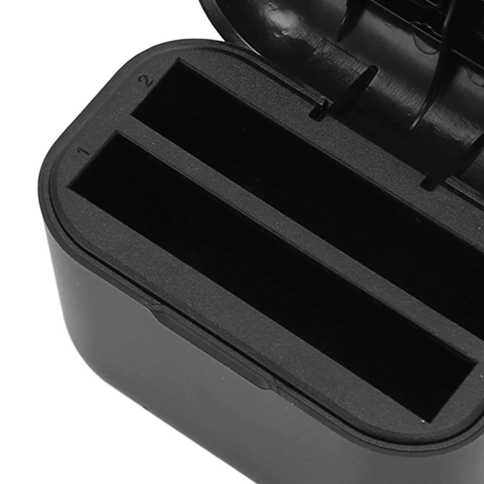 Hub de Cargador de Batería Rápido for Insta360 X3, Estación de Almacenamiento de Carga de Batería de Doble Canal Portátil Rápido, Concentrador de Cargador X3, con Cable de Carga