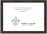 Vista 5 de wallsthatspeak Marco de rompecabezas, negro, 25x20