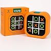 Tic Tac Toe Bolt Game, Portable Noughts and Crosses Puzzle Toy, Handheld Brain Game for Kids and Adults, Travel Memory Logic Toy