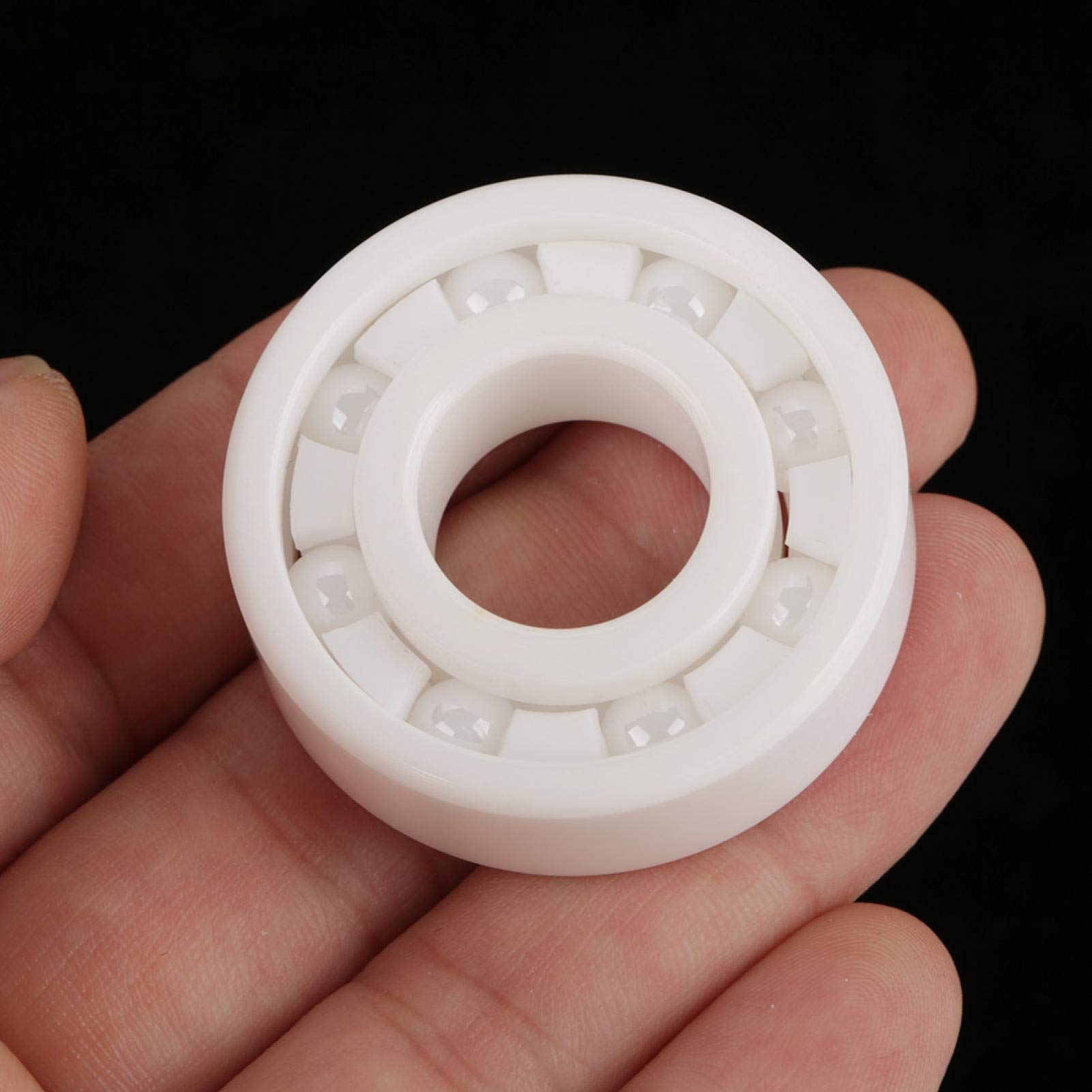 Eujgoov Cuscinetto A Sfere In Ceramica ZrO2 - 6202 15x35x11 Mm - 2 Pezzi - 5