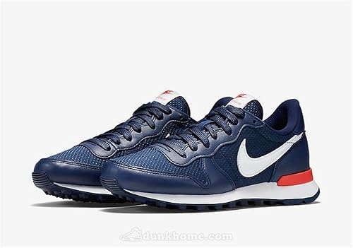 Amazon ナイキ スニーカー インターナショナリスト レトロ クラシック ランニングシューズ ネービーブルー ホワイト ２８ｃｍ 並行輸入品 Nike ナイキ ランニング