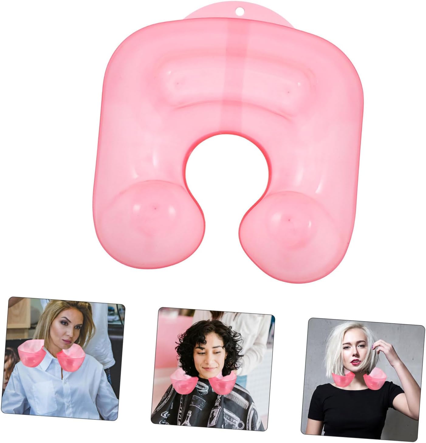 Shampoo Basin Hair Washing Tray for Bedside Hairdressing Basin Neck Tray Perm Container