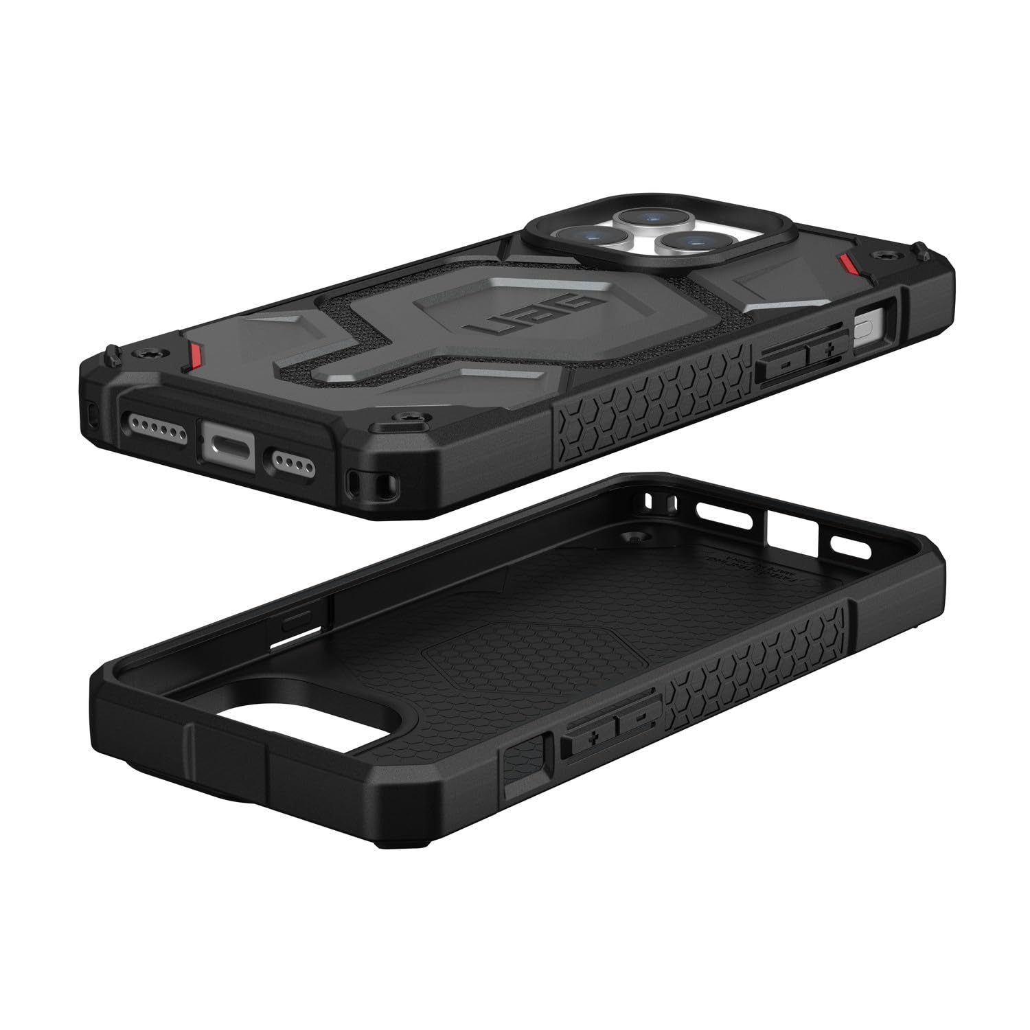 UAG iPhone15 Pro MONARCH PROケース ケブラーシルバー UAG Monarch Pro Kevlar® For MagSafe iPhone 15 Pro Max Case
