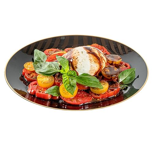 Miniatura 9 de Restaurantware -Moderna - Platos desechables de alta calidad de 10 pulgadas, 200 platos de plástico duraderos para fiestas, platos llanos de