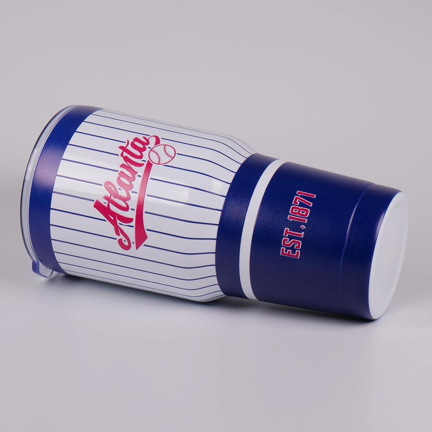 30OZ Gradient Color Baseball Insulated Mug, Keep Cold And Hot, Fashionable Gradient Color, Suitable For Outdoor, Sports, Office, A Beautiful Gift For Men, Women, Fans - Image 2