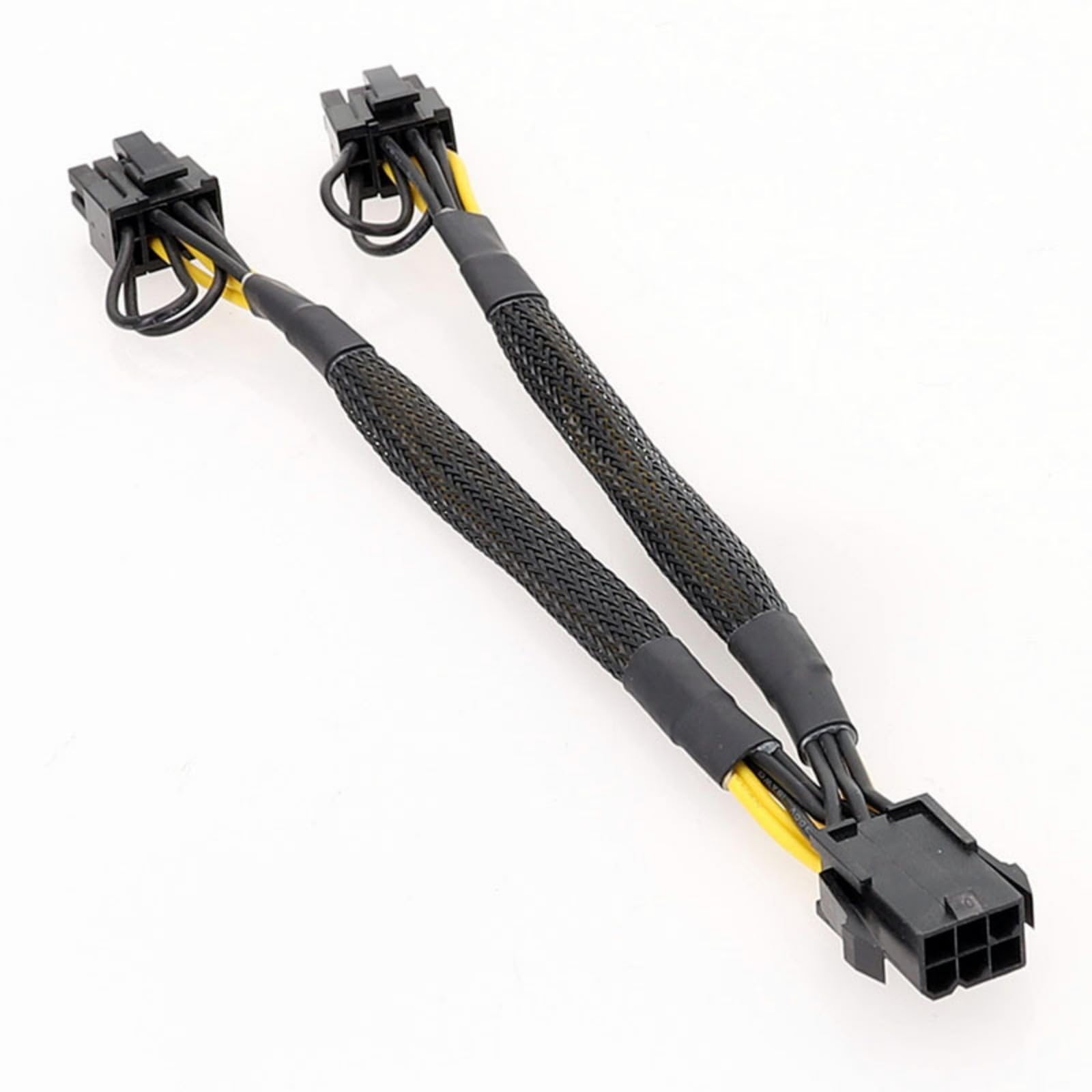 Cavi alimentazione adattatore da 8 pin a 8 pin da 40 cm a due schede grafiche PCIe (6 + 2) Adattatore alimentazione PCIExpress Cavo della scheda grafica GPU