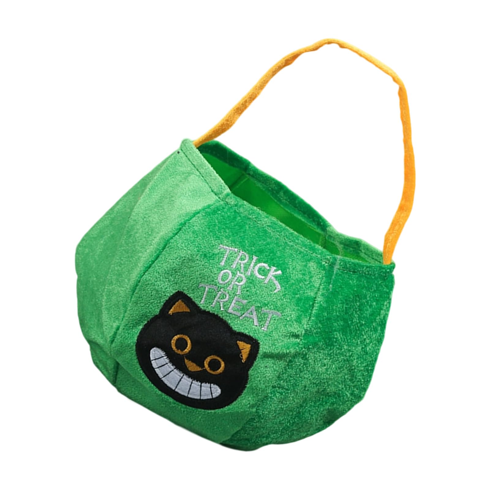Kalttoy Holiday Season Velvets Candy Bag Oversized Pumpkin Design Seasonal Party Essential Party Accessory for Candy Collection Gatherings Halloween Favor Bags
