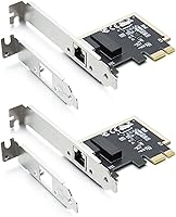 Vista 12 de 10Gtek Adaptador de Red Convergente Gigabit Ethernet 10/100/1000Mbps (NIC) con Chip Intel 82576, Tarjeta de Red Ethernet PCI Express, Puertos RJ45 X1
