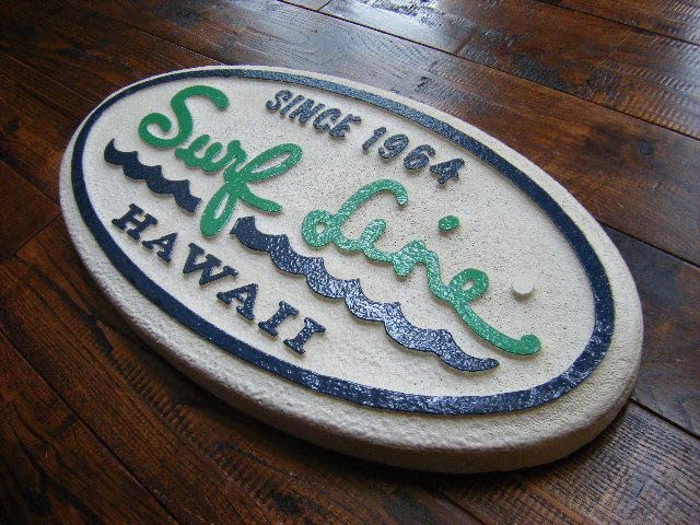 Amazon.co.jp: Surf Line/サーフライン ヴィンテージ看板 ハワイ