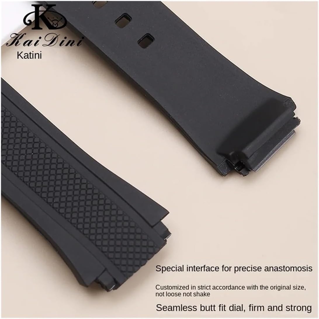 Fit for Casio Edifice Series EF552 EF-552PB-1A2 Sports Soft Waterproof Silicone Men Watch Band