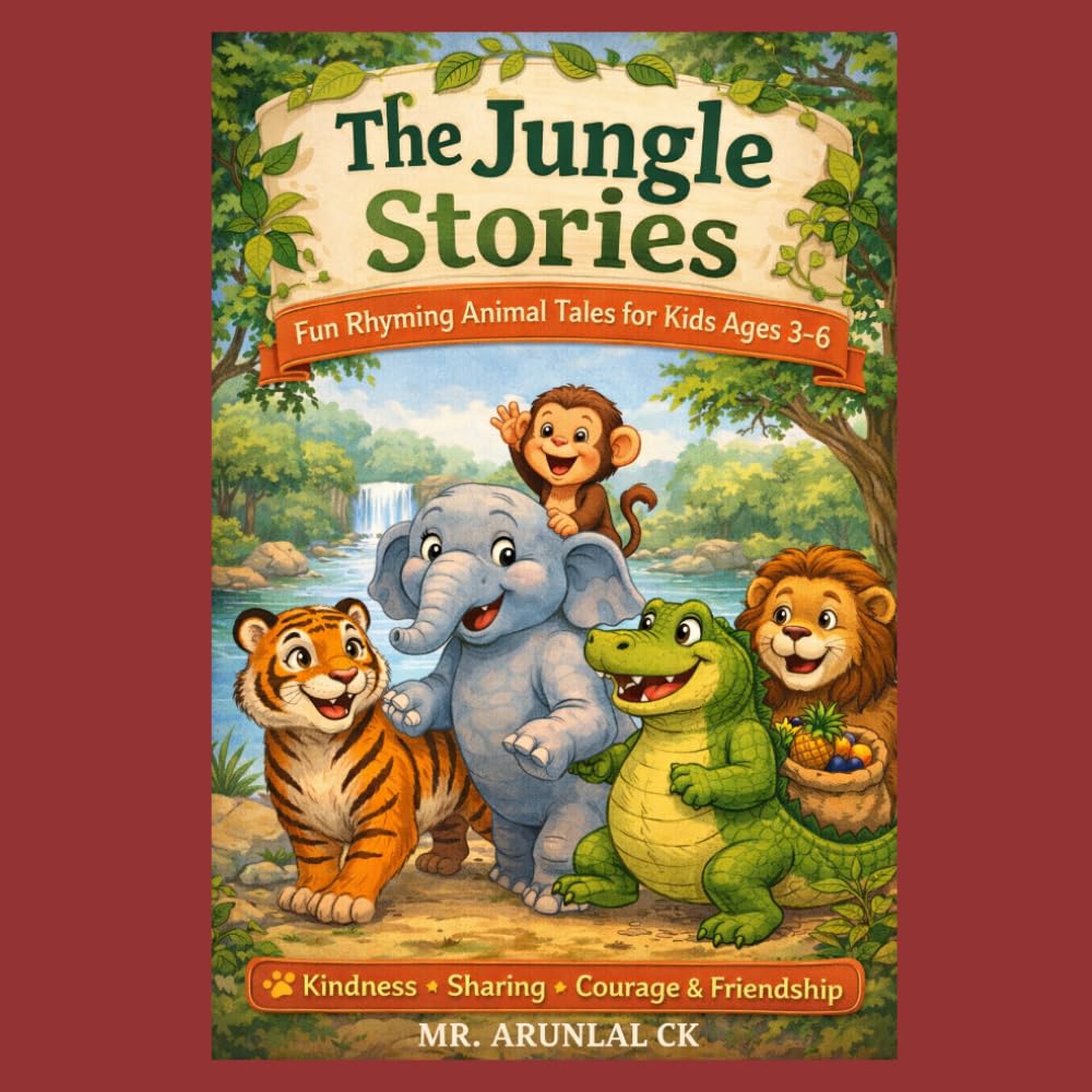 The Jungle Stories: Fun Rhyming Animal Tales for Kids Ages 3–6 | Bedtime Stories About Kindness, Sharing, Courage & Friendship