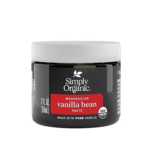 Simply Organic Pasta de vainilla, orgánica, 2 onzas líquidas