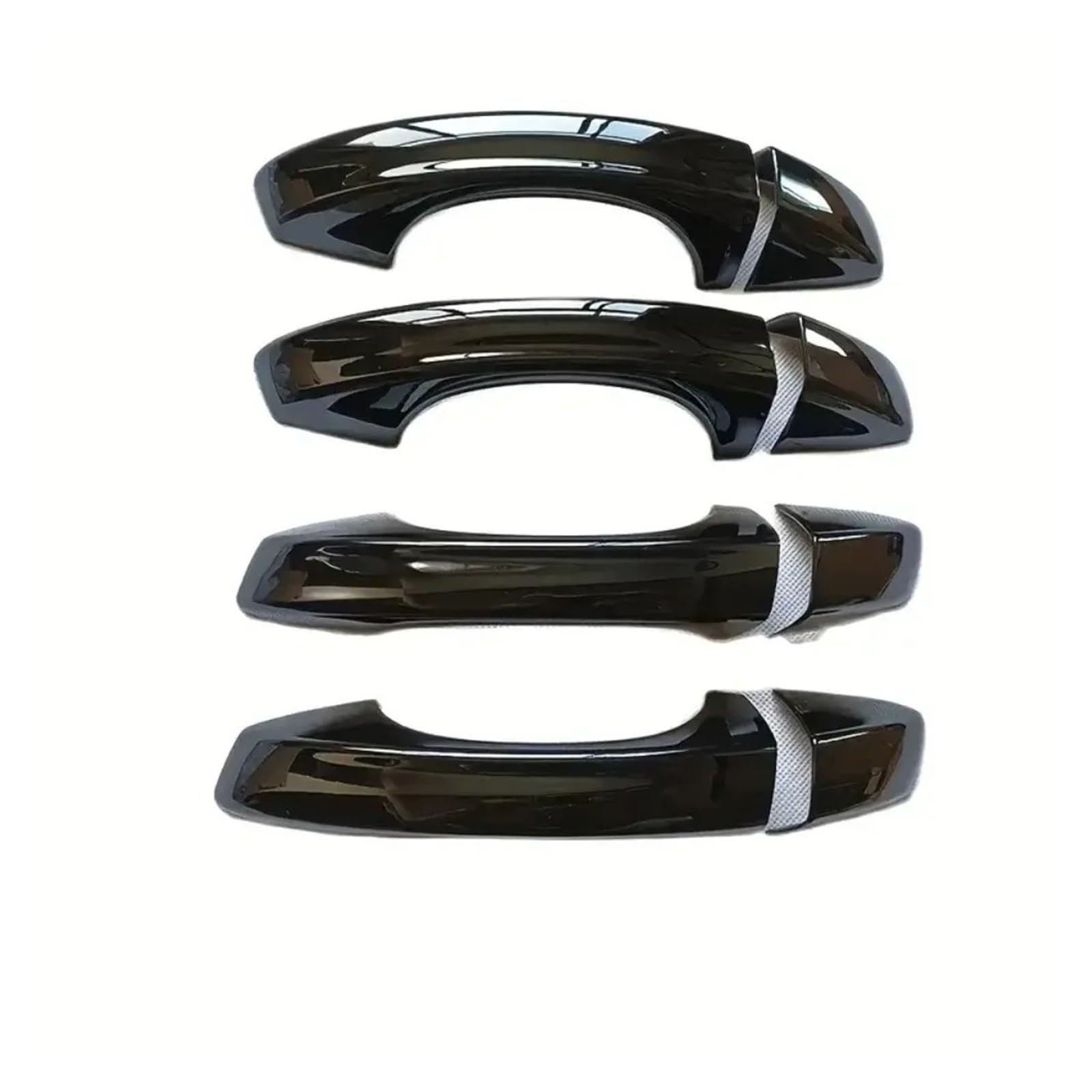 Punxdda Car Exterior Door Handle for Vw for Golf MK7 2013-2020 Black Door Handle Covers(Black Carbon)