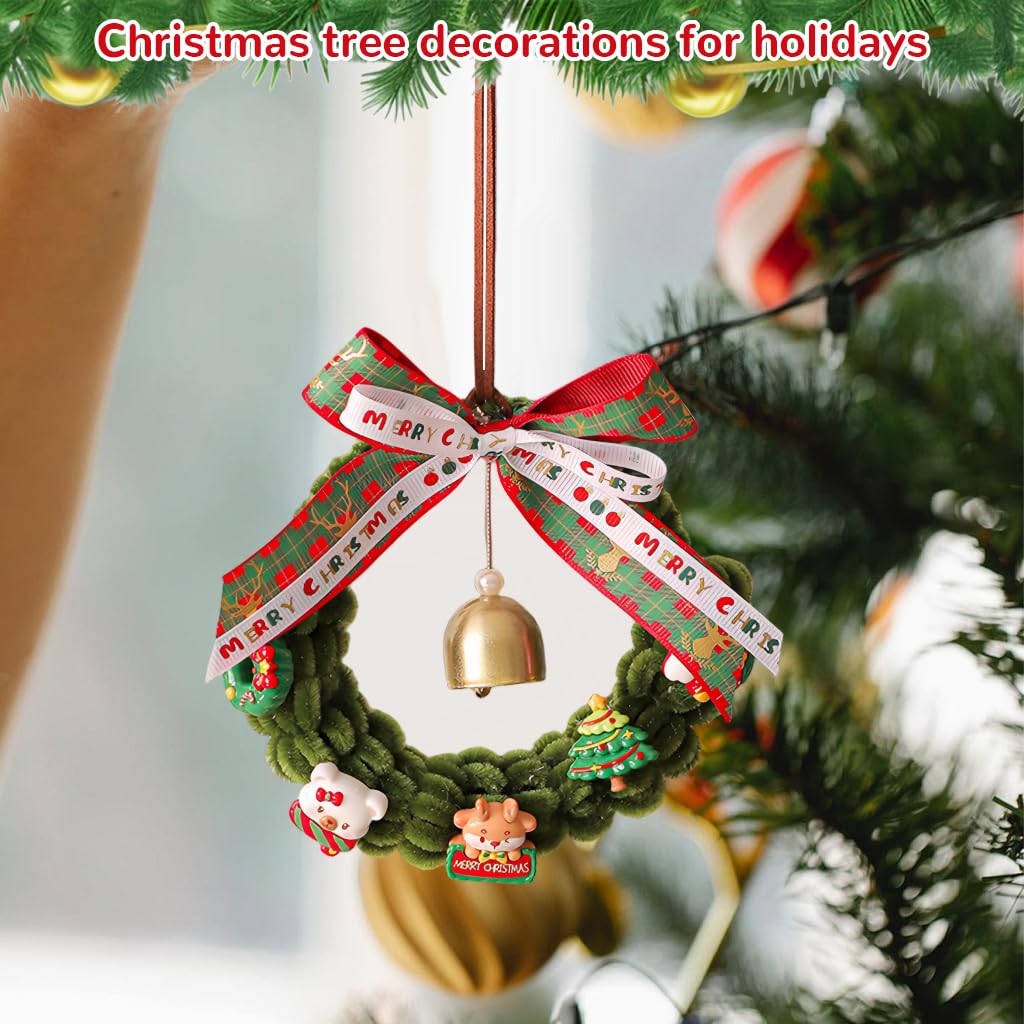 HASTHIP Christmas Wreath with Bells - Handmade Decor -4 HASTHIP Christmas Wreath with Bells - Handmade Decor -4