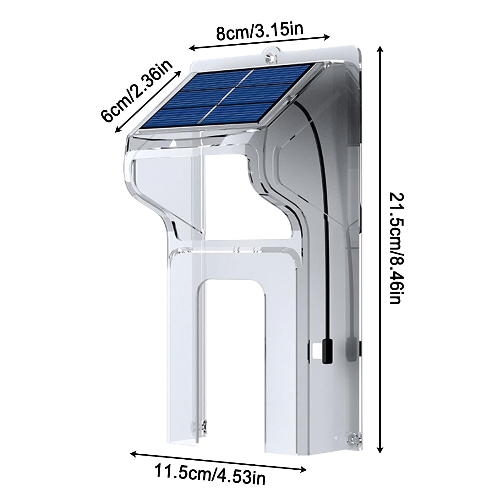 Ring Doorbell Cover - Escudo de cámara inteligente, protector exterior | Carcasa protectora de timbre impermeable, caja de video a prueba de lluvia, accesorio de seguridad resistente a la intemperie