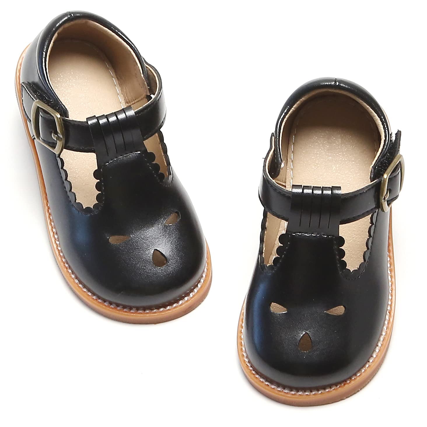 Otter MOMO Toddler Little Girls Oxford Mary Jane School Uniform Dress Shoes