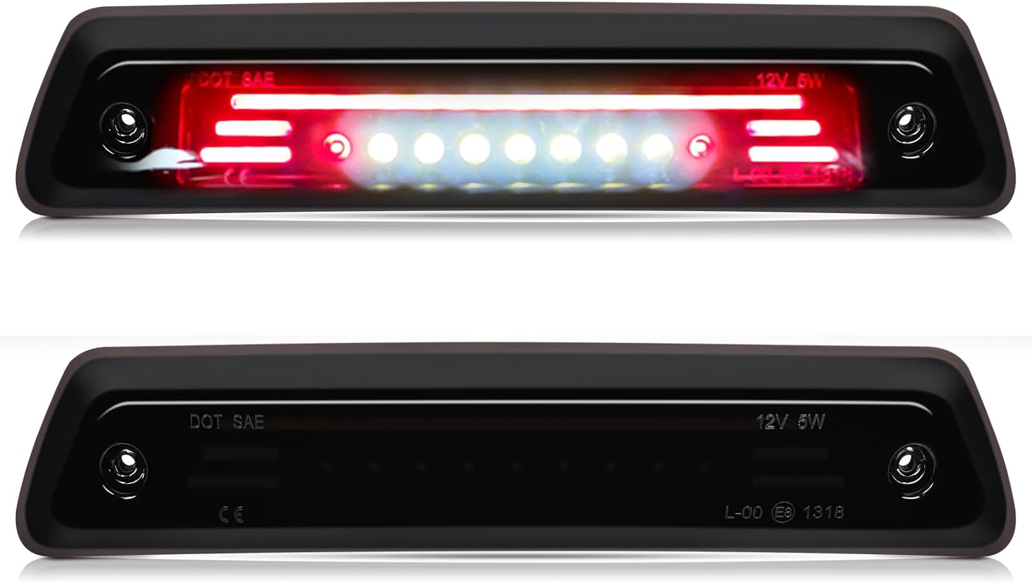 LED 3rd Third Brake Cargo Light Fit For 2009 2010 2011 2012 2013 2014 Ford F-150 Replacement Rear Center High Mount Brake Light Reverse Lamp For 09-14 F150