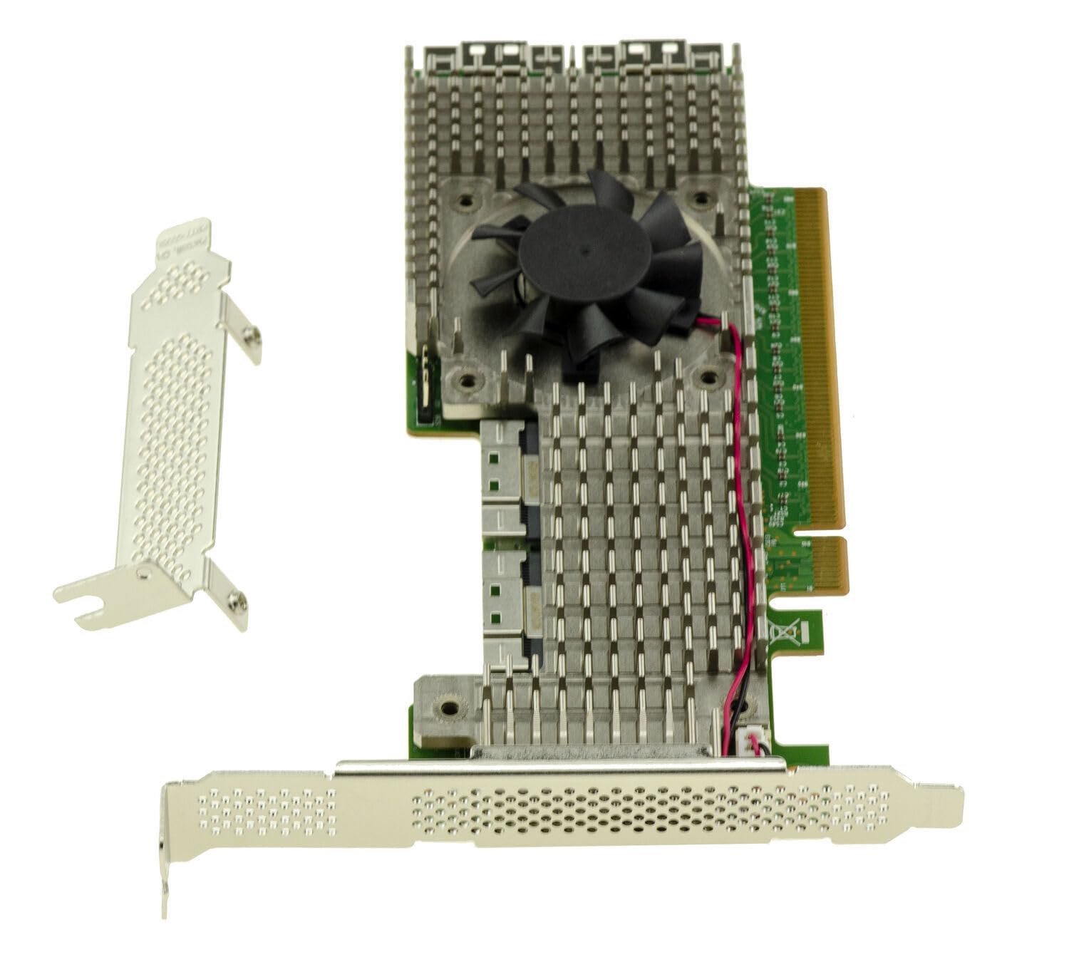 KALEA-INFORMATIQUE Switch PCIe Gen4 PEX88048 4 Ports SFF-8654 | Switch PCIe Broadcom PEX88048 pour GPU et stockage NVMe