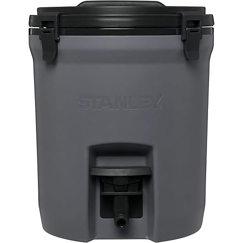 STANLEY Adventure 2 Gallon Fast Flow Water Jug, Ice Water Dispenser, Insulated Beverage Cooler with Easy Pour Spigot and Latched Foam Lid