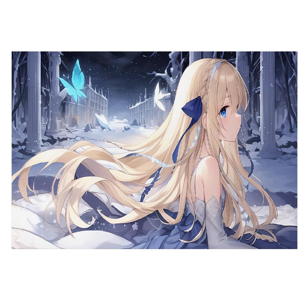 Póster de anime para pared estilo lienzo decorativo moderno de 50x70 cm 8