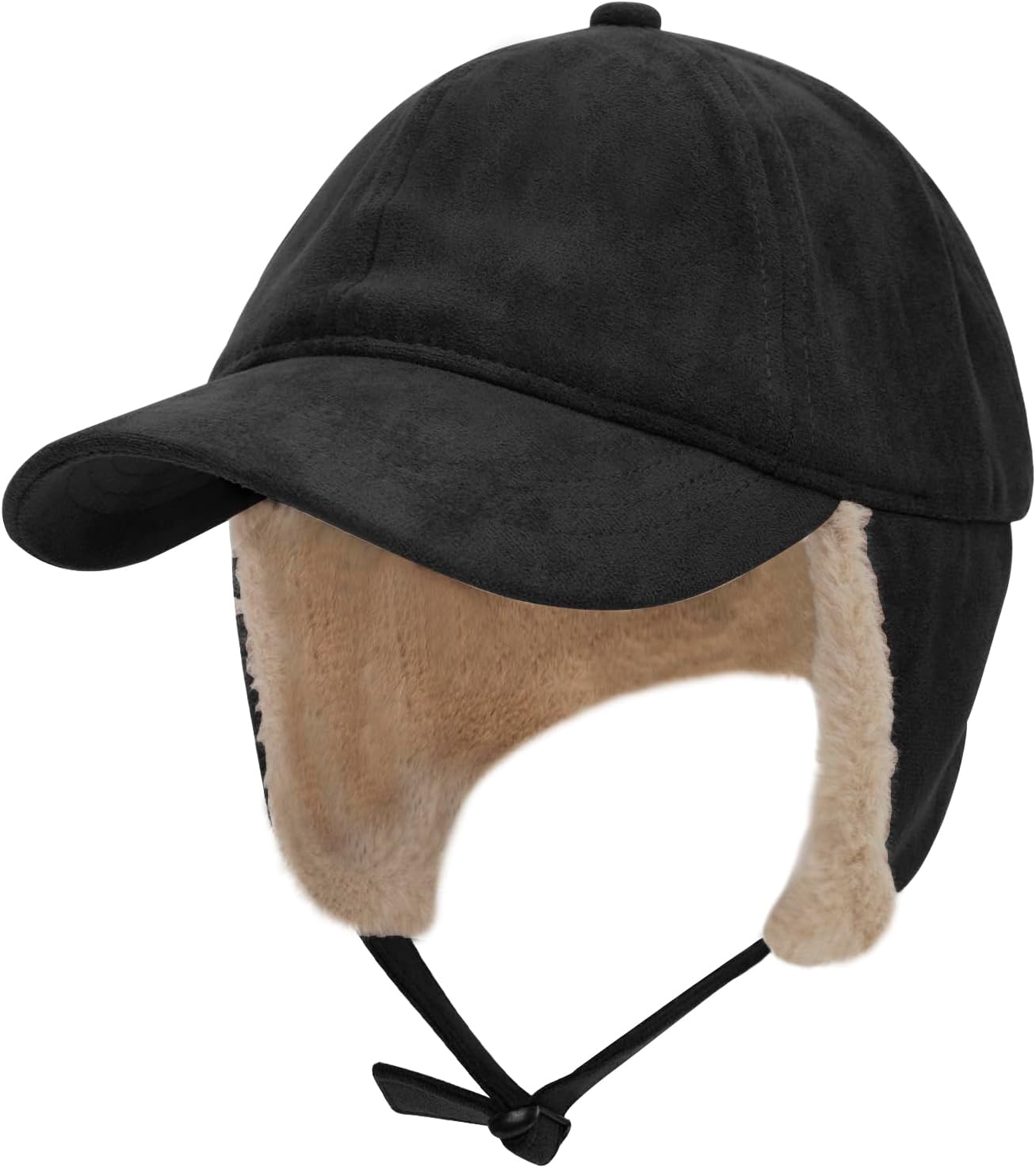 Women Winter Waterproof Earflap Trapper Hats Hunting Ski Hat Sherpa Baseball Cap Ear Flap Fashion Cap Aviator Hat