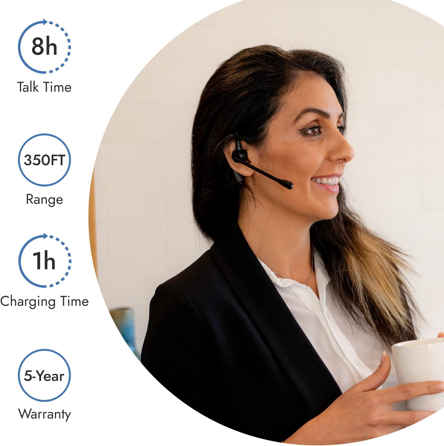 Leitner LH280 | Wireless Office Headset 