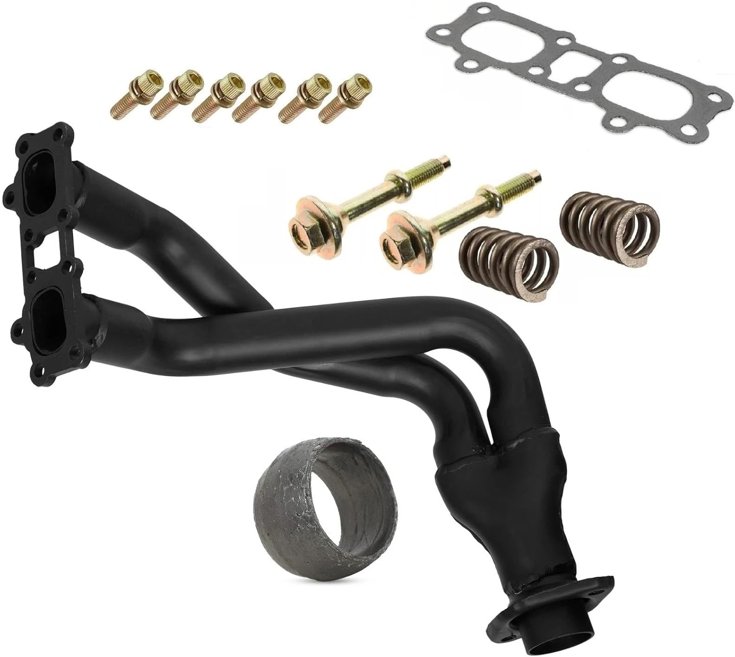 New Exhaust PipeW/Ex Seals/Stud/ExGasket/Stud/Nut FITS POLARIS Replaces 1262693