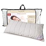 Zirben Familie - known from the specialist trade and the hotel industry o Large pine cushion o Soft sleeping pillow 40 x 80 cm o Cushion filled with natural pine flakes, natural 40 x 80, 1290