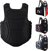 Roar Boxing Chest Guard Gel Padding MMA Body Protector Rib Shield Muay Thai Kickboxing Armor