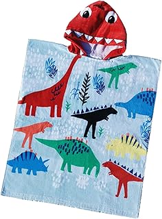 ibasenice 1 Peça Toalhas De Praia Infantis Poncho De Bebê Toalha Com Capuz Toalha De Banho Com Capuz Para Crianças Toalha De Bebê Com Capuz Roupão De Banho Estilo Americano Manto De Piscina