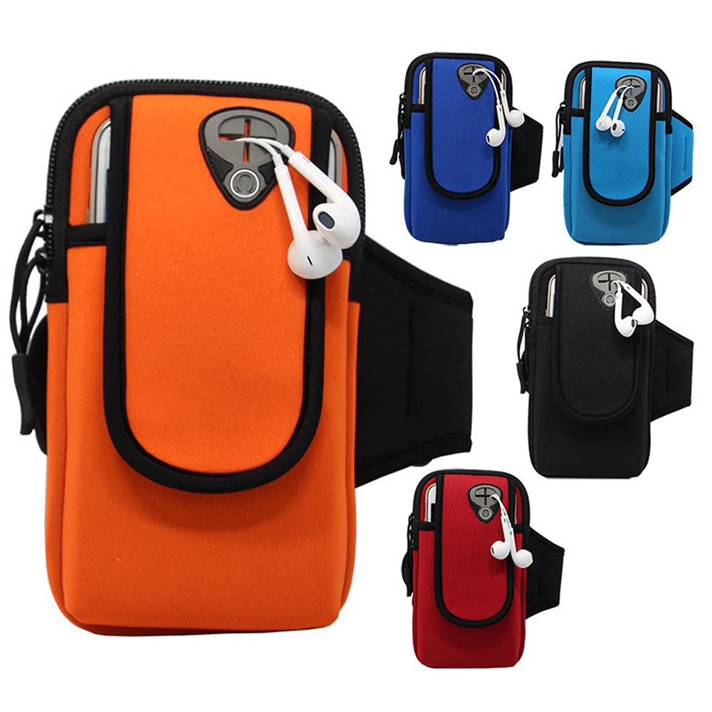 Amazon | スポーツアームバンド ランニングポーチ 腕 ポーチ 防水防汗