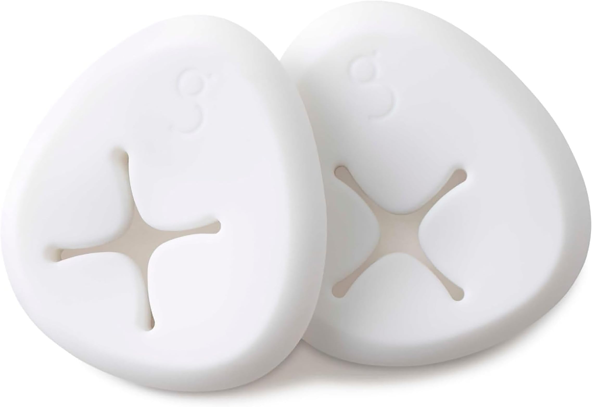 bbhugme Extra Replacement 100% BPA-Free Silicone Pebbles for Pregnancy or Nursing Pillow, Vanilla