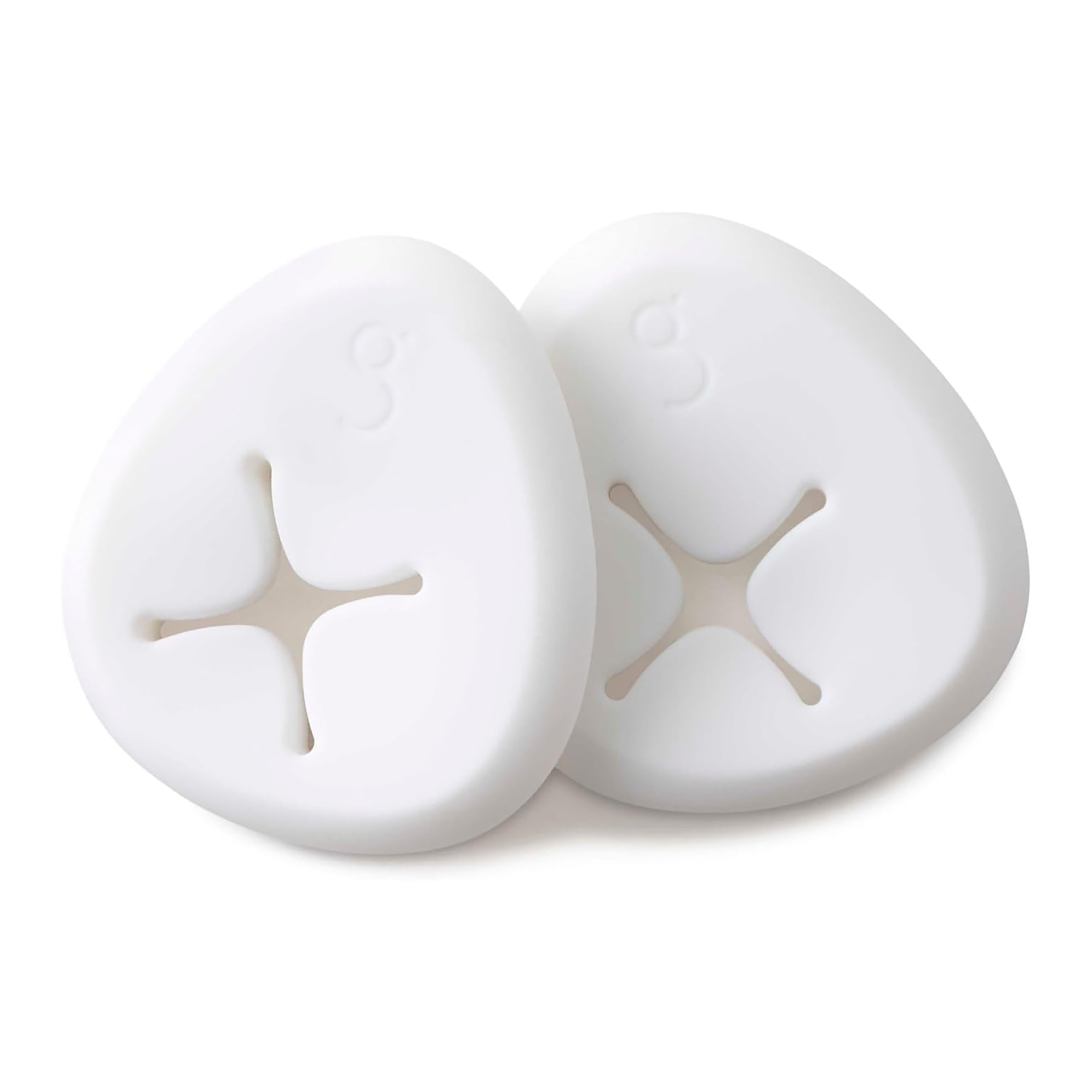 Extra Replacement 100% BPA-Free Silicone Pebbles for Pregnancy or Nursing Pillow, Vanilla
