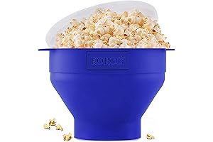 The Original Korcci Collapsible Silicone Microwave Popcorn Popper