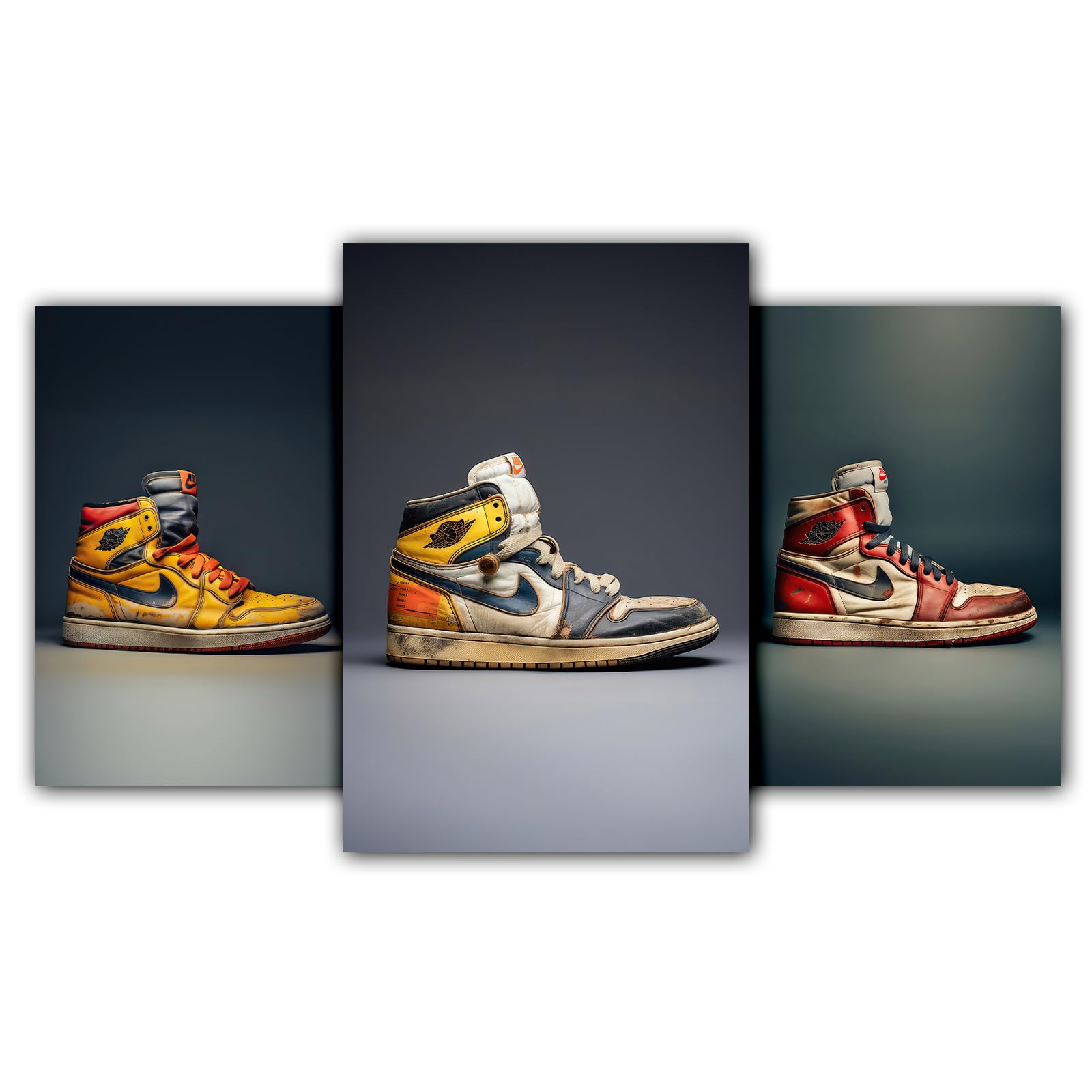 Affiches baskets Michael Jordan au graphisme soigné NebulaNova pour décoration épurée
