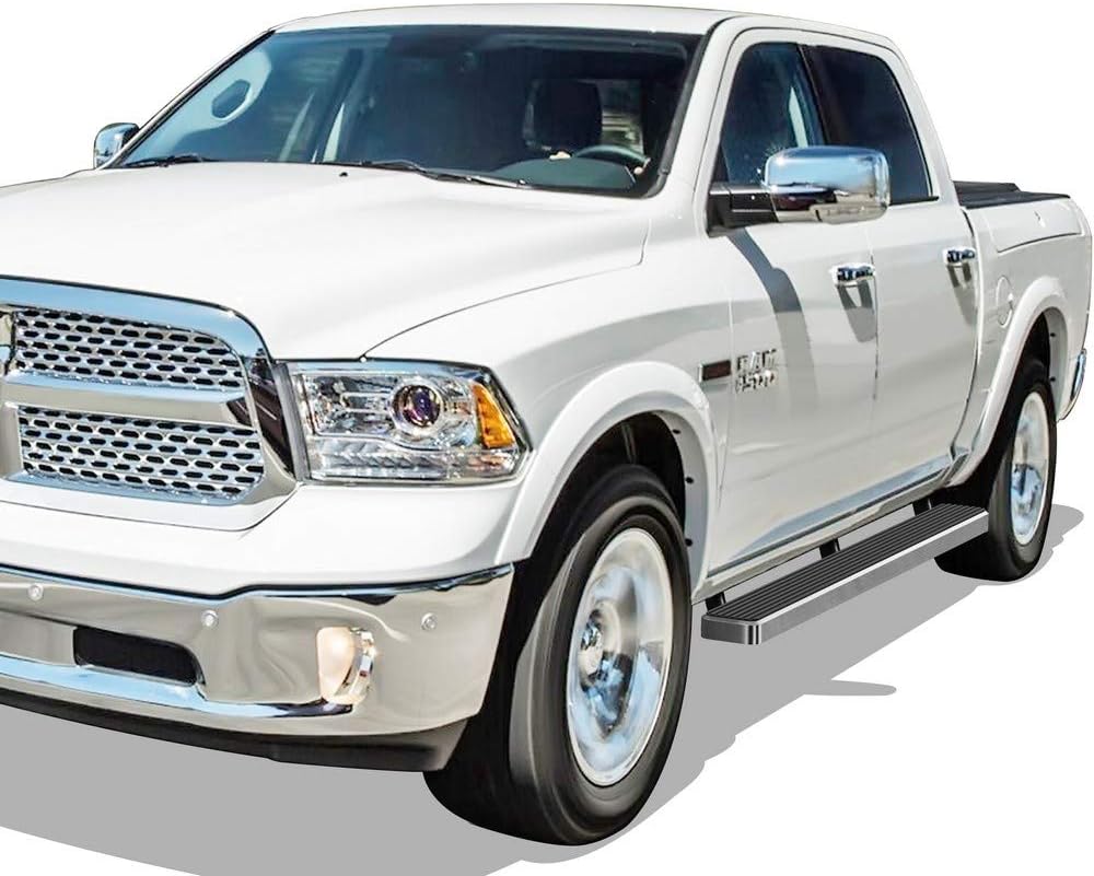 APS Premium 5in Running Boards Compatible with Dodge Ram 1500 Quad Cab 09-18