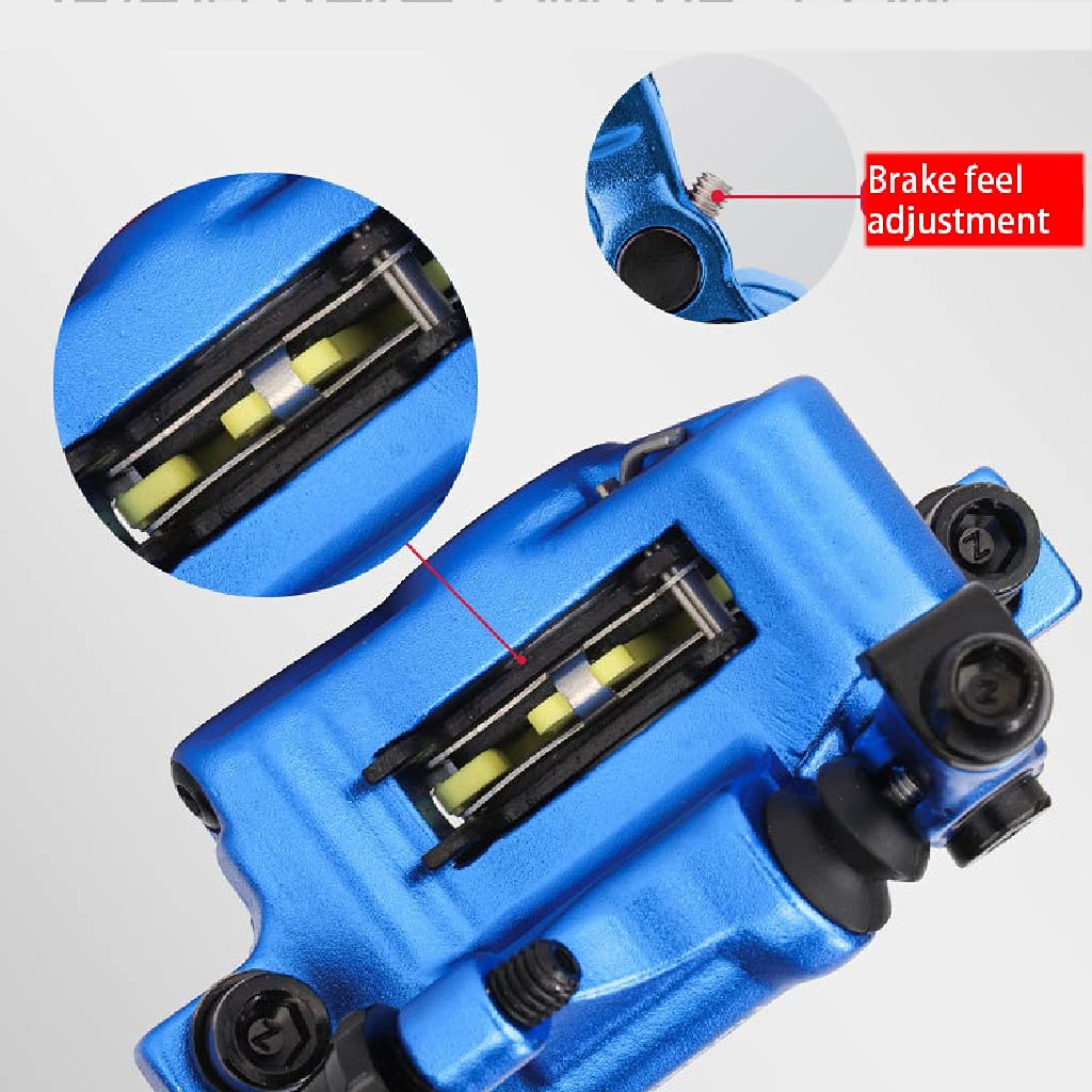 Zacisk hamulca tarczowego do roweru górskiego, mechaniczny rower zacisk hamulca ze stopu aluminium, hydrauliczny zacisk hamulca tarczowego przedni i tylny ciąg liniowy, nadaje się do rowerów elektrycznych składany